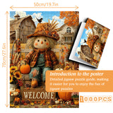 Scarecrow’s Harvest Jigsaw Puzzle 1000 Pieces