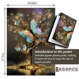 Glowing Butterfly Jigsaw Puzzle 1000 Piece