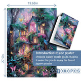 Forest Bastion Jigsaw Puzzle 1000 Piece