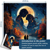 Moonlit Lovers Jigsaw Puzzle 1000 Pieces