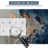 Rompecabezas de montañas iluminadas por la luna 1000 piezas