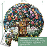 Blühender Buchduftpuzzle 1000 Stücke