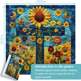 Sunflower Faith Jigsaw Puzzle 1000 Piece