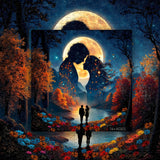 Moonlit Lovers Jigsaw Puzzle 1000 Pieces