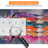 Butterfly And Muse Jigsaw Puzzle 1000 Pieces