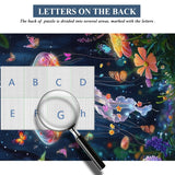 Puzzles Méduses Florales 1000 Pièces