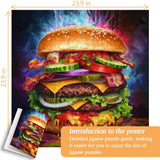 Puzzle Deliciosa Hamburguesa 1000 Piezas