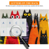 Puzzle con simpatici gatti pelosi, 1000 pezzi