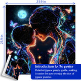 Puzzle Cracked Kiss 1000 pièces (copie)