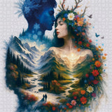 Bloom And Frost Jigsaw Puzzle 1000 Pieces