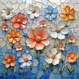 Ceramic Flowers Jigsaw Puzzle 1000 Pieces