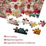 Fancy Roosters Jigsaw Puzzle 1000 Piece