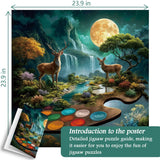 Verzauberte Palette Puzzle 1000 Teile