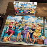 Friends by Seine Jigsaw Puzzle 1000 Pieces