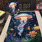 Puzzles Méduses Florales 1000 Pièces