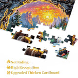 Mountain Bears Jigsaw Puzzle 1000 Pieces