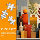 Orange Whisper Jigsaw Puzzle 1000 Pieces