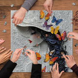 Butterfly Lady Jigsaw Puzzle 1000 Pieces