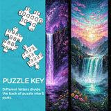 Puzzle Royaume des Cascades 1000 pièces