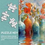 Colorful Vases Jigsaw Puzzle 1000 Pieces