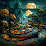 Verzauberte Palette Puzzle 1000 Teile