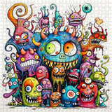 Monster Family Puzzle 1000 Teile