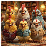 Study Chickens Puzzle 1000 Teile