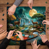 Verzauberte Palette Puzzle 1000 Teile