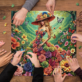 Crowned by Blossoms Jigsaw Puzzle 1000 Pieces
