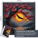 Puzzle Aigle Sunset Dreams 1000 pièces