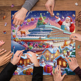 Santa’s Gift Voyage Jigsaw Puzzle 1000 Pieces