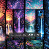 Puzzle Royaume des Cascades 1000 pièces