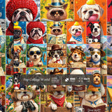 Pup Collage World Puzzle 1000 Teile