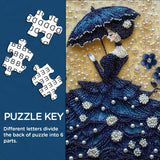 Beaded Lady Jigsaw Puzzles 1000 Pieces