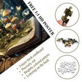 Rompecabezas de libro de setas de fantasía, 1000 piezas