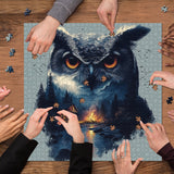 Forest Owl Jigsaw Puzzle 1000 Piece