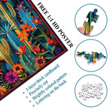 Patchwork cactus puzzle puzzle 1000