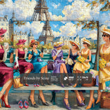 Friends by Seine Jigsaw Puzzle 1000 Pieces