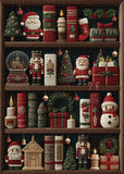 Puzzle libreria di natale 1000 pezzo