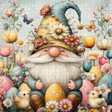 Easter Egg Gnome Jigsaw Puzzle 1000 Pieces