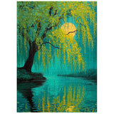 Willow Moon Reflection Jigsaw Puzzle 1000 Pieces