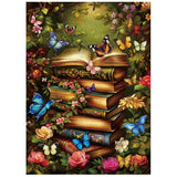 Books in Bloom Jigsaw Puzzles 1000 Pieces