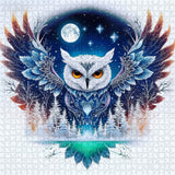 Blue Owl Jigsaw Puzzle 1000 Pieces
