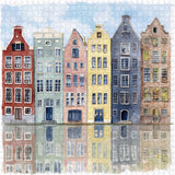 Canal Houses Jigsaw Puzzle 1000 Pieces