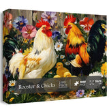 Hahn und Küken Puzzle 1000 Teile