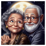 Puzzle Silver Hair Embrace 1000 pièces