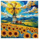 Sunflower Field 1000 Piece Jigsaw Puzzle