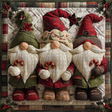 Fabric Christmas Gnome Jigsaw Puzzles 1000 Pieces