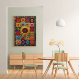 Girasoli patchwork puzzle puzzle 1000