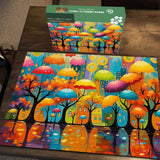 Urban Umbrella Forest Jigsaw Puzzle 1000 Pieces